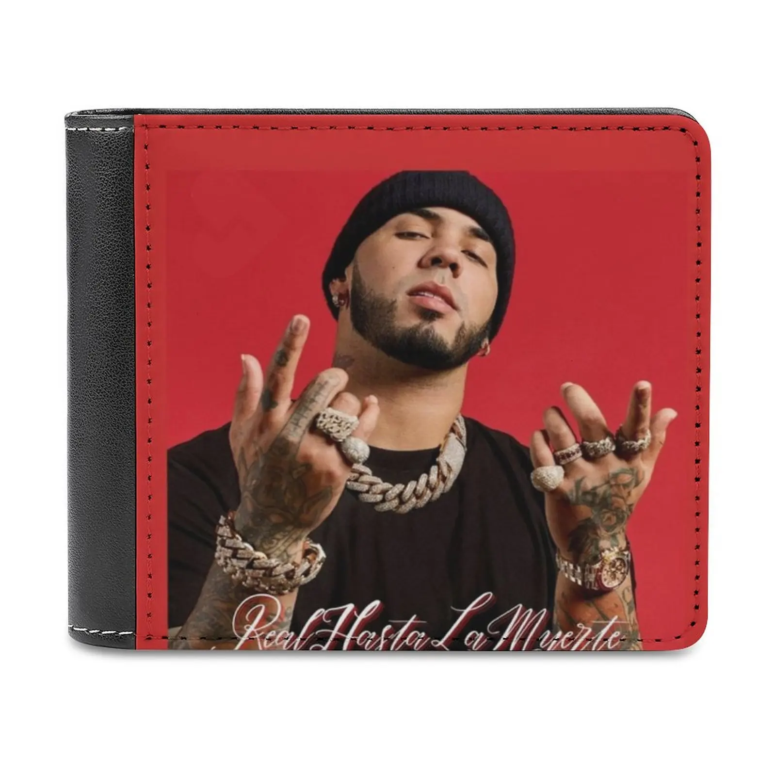 

Real Hasta La Muerte Anuel Aa Men's Wallet Purses Wallets New Design Dollar Price Top Men Leather Wallet Anuel Aa Anuel Karol G