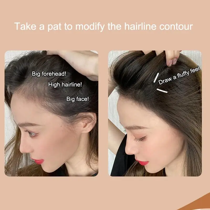 Hair Shadow Waterproof Powder For Hairline Root Touch Up Forehead Filling Easy To Carry For Travel And Outdoor Use