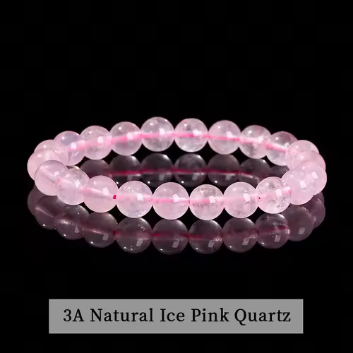 JD Natural Stone Beads Bracelet Amethyst Tiger Eye Crystal Quartz Agate Gem Beads Bangles Women Men Reiki Healling Jewelry Gift - Image 46