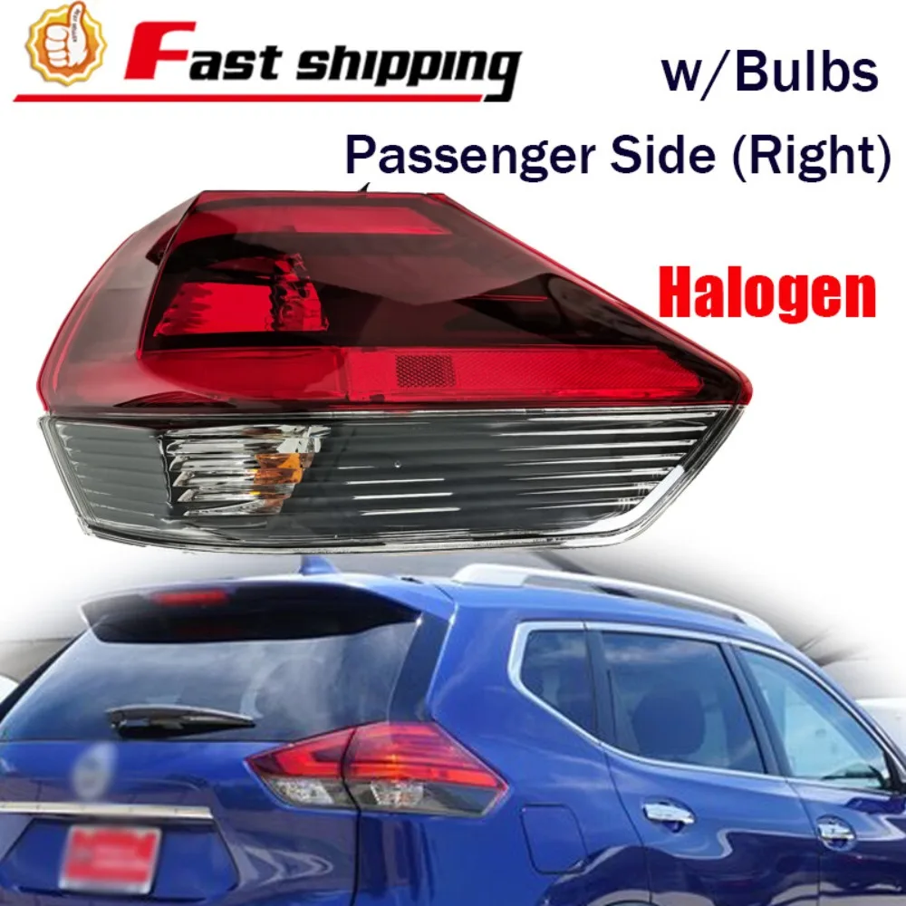 

Tail Light Lamp For Nissan Rogue 2017 2018 2019 Rear Outer Passenger Right Side