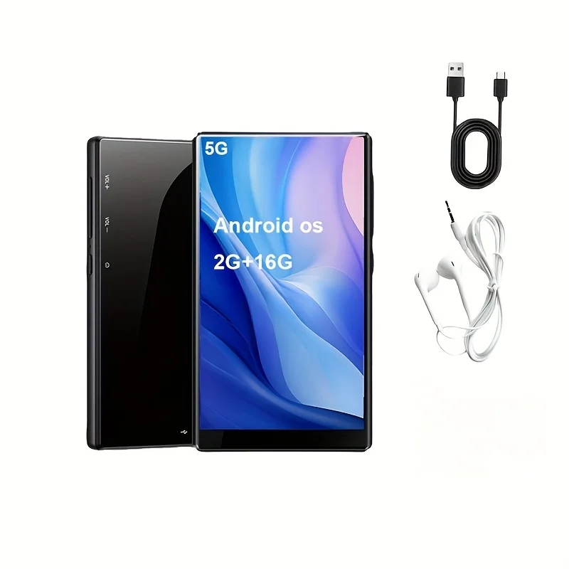 

4-дюймовый MP3/MP4-плеер, 2G+16G, с поддержкой беспроводной сети, загрузки приложений, фото, видео, музыки и чтения электронных книг, идеально подходит для использования.