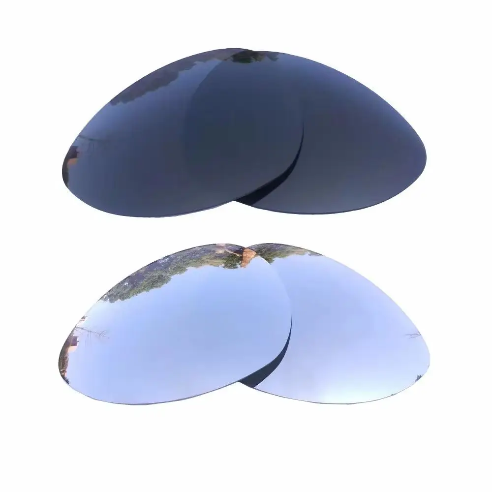 

Черные и серебристые зеркальные поляризационные сменные линзы для оправы Crosshair S, 100% защита от UVA и UVB.