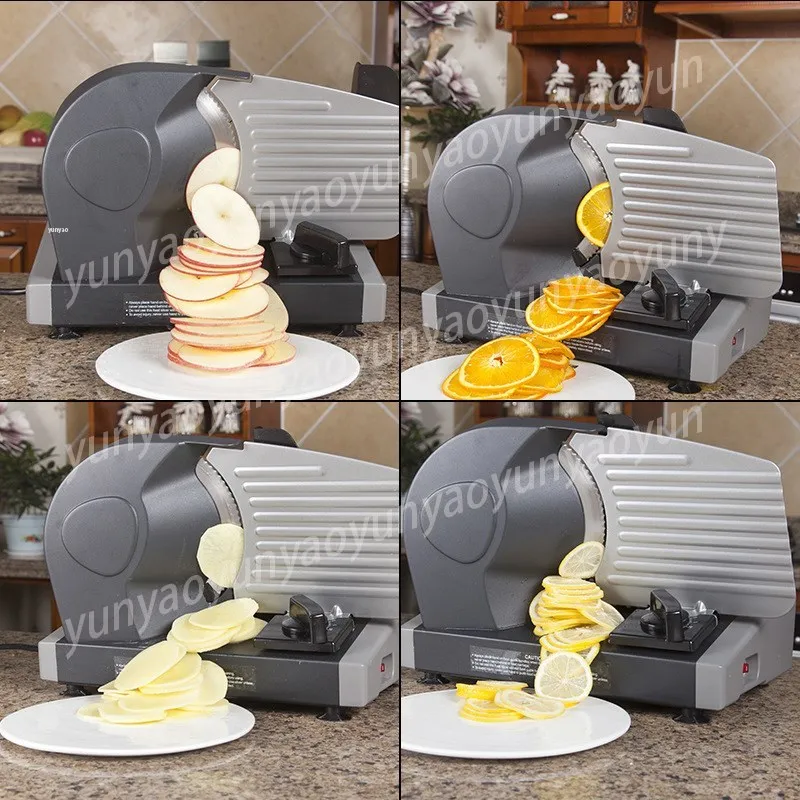 Home Electric Food Cutter - Multi-Purpose Slicer for Beef Mutton Hot Pot & Fruit