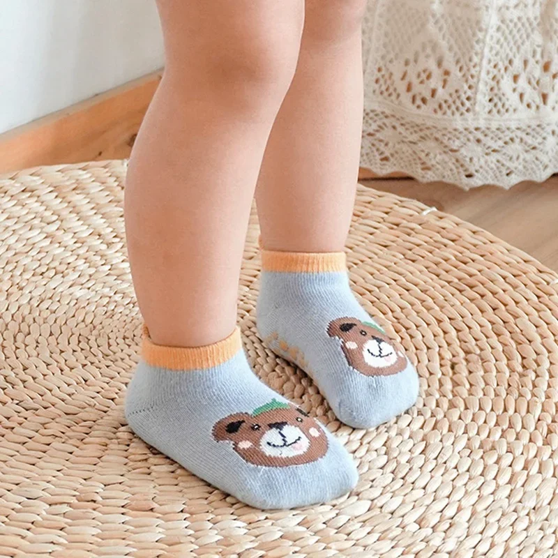 Spring Summer Baby Shoes Soft Cartoon Animal Children Floor Socks Non-Slip Toddler Kids Shoes Anti-slip Soft Sole Newborn Shoes