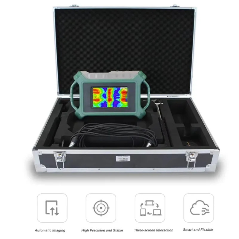Single Channel Underground Water Detector, 300/600/1200/3000M Deep Range Water Finder Equipment for Groundwater Exploration