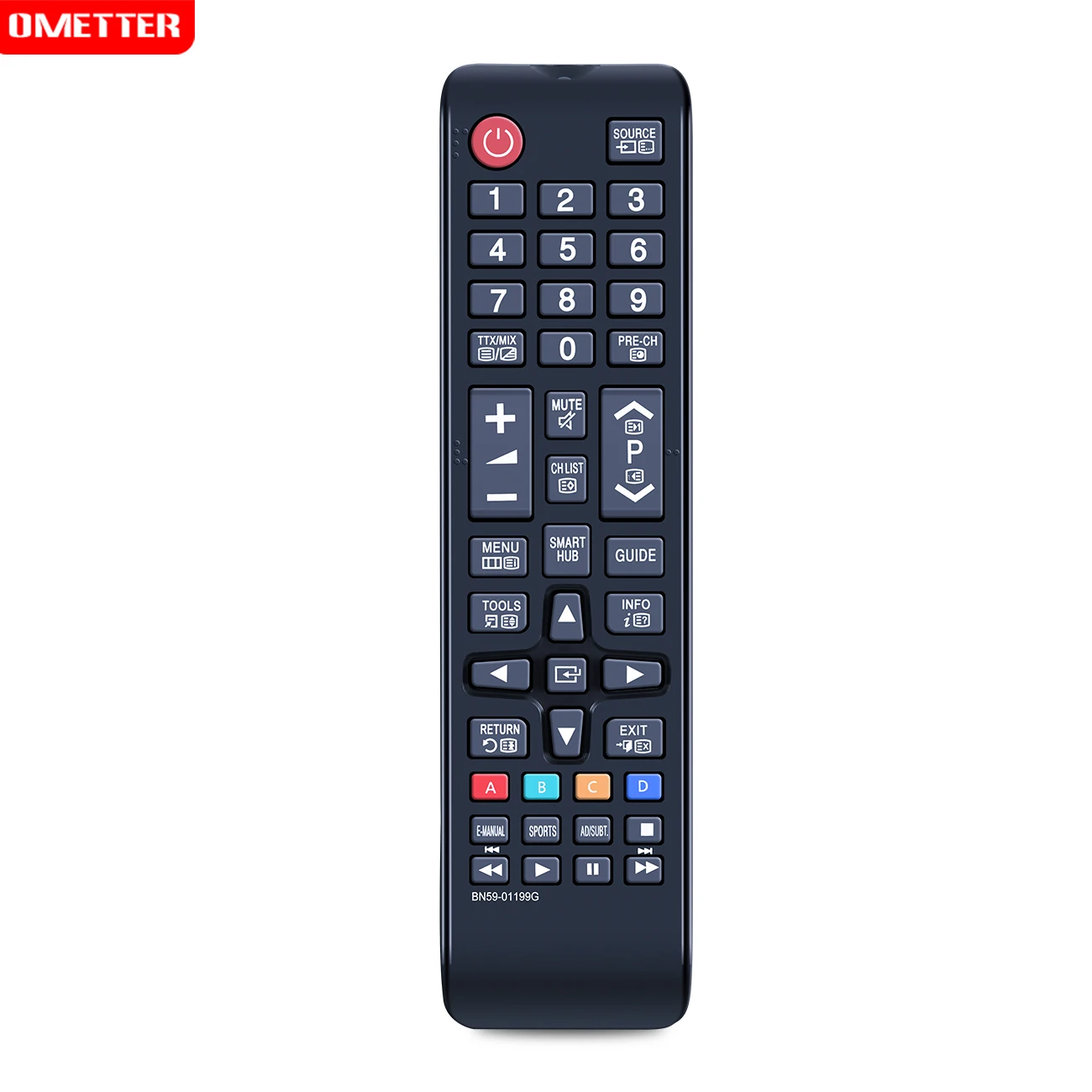 Remplacement sans fil BN59-01199G de télécommande de TV pour Samsung BN5901199G / BN59-01199G Smart TV