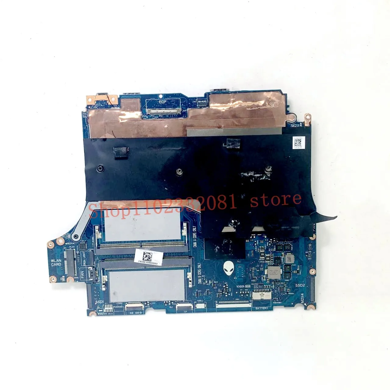 CN-0R5XW9 0R5XW9 R5XW9 FoFor DELL M17 R5 LA-L761P Laptop Motherboard With Ryzen 7 6800H CPU GN20-E6-A1 RTX3070TI 100%Tested Good