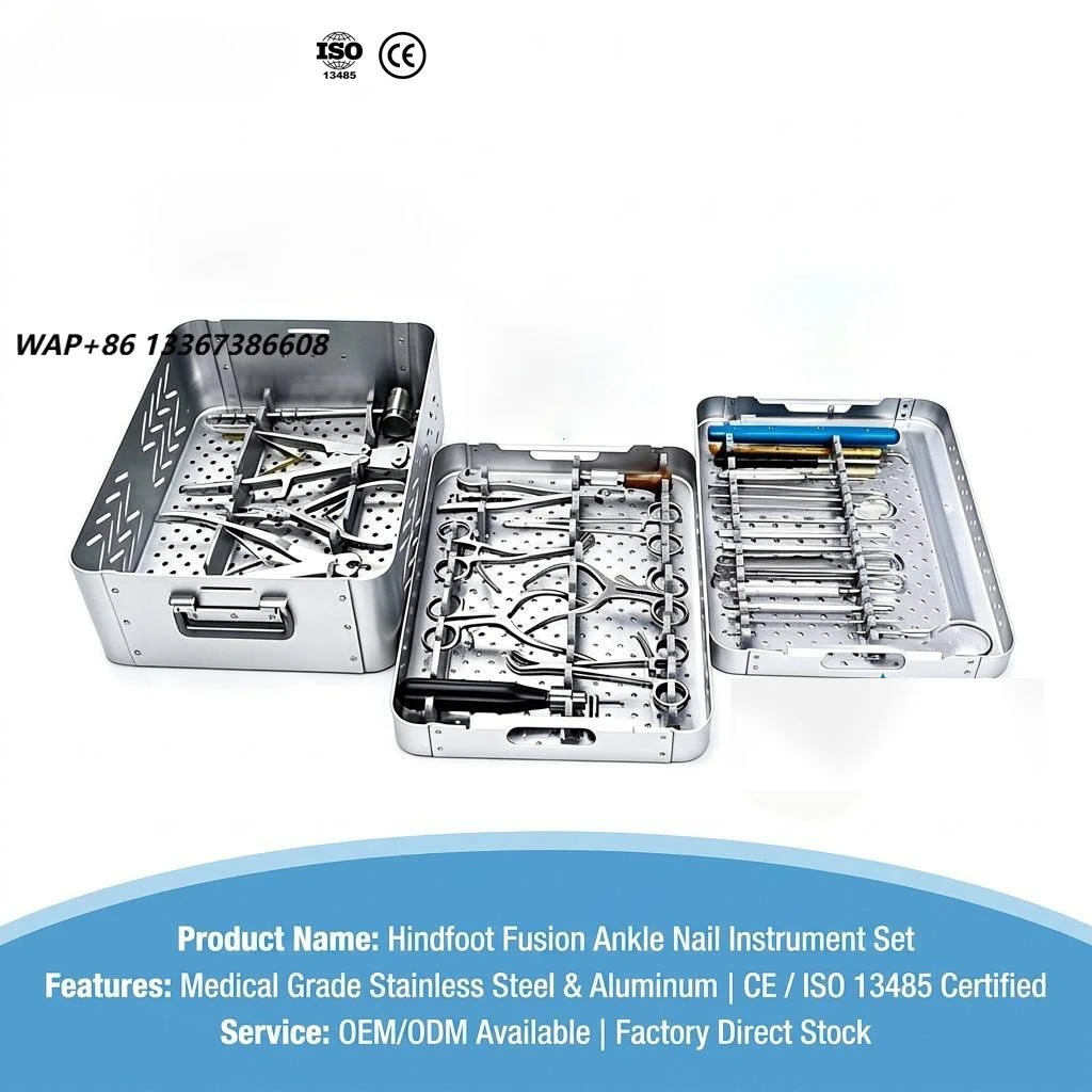 CE ISO Veterinary Medical  Surgical Instrument Kit for Pet Fracture Fixation Small Animal Surgical Kit