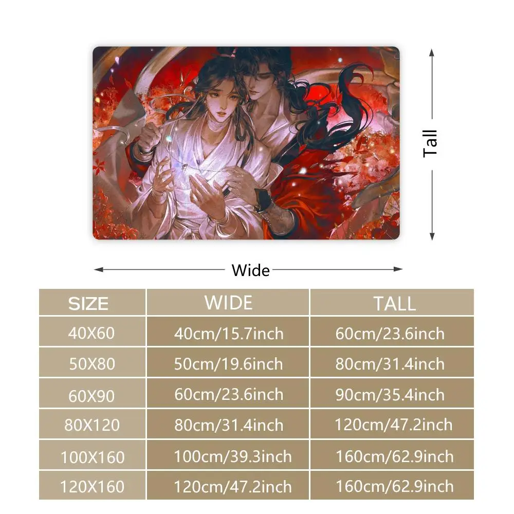 Bl H-Heaven Official's B-Blessing الكلمة حصيرة دافئ الفانيلا لينة سميكة سجادة ضد الإنزلاق لغرفة المعيشة غرفة نوم ديكور المطبخ السجاد #2