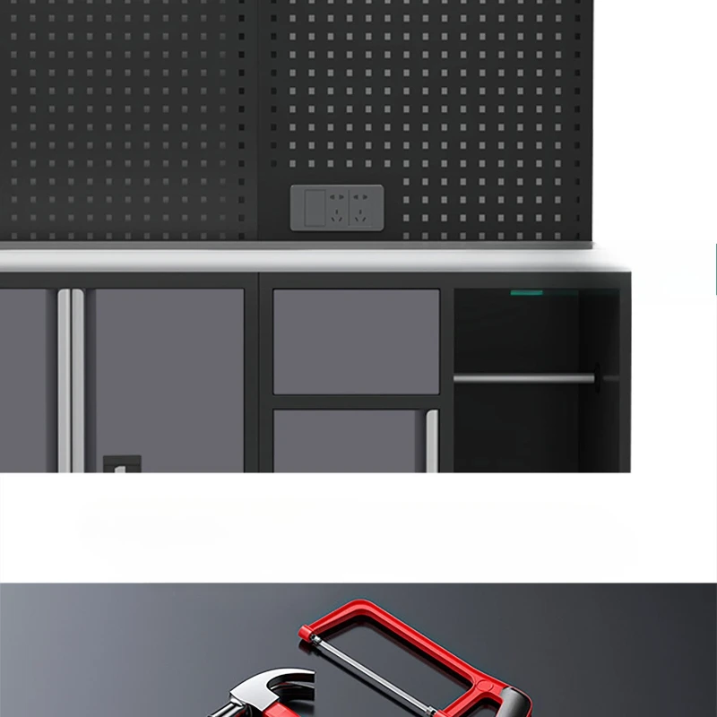 

Auto Repair Combined Tool Cabinet 4S Shop Mobile Tool Cart Drawer Heavy Duty Workbench Multifunctional Repair Workstation