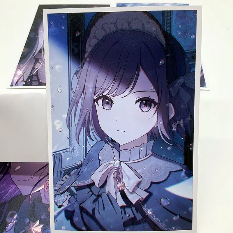 Project Sekai Anime Shinonome Ena AsahinaMafuyu Photo Card Brooch for Backpack Cosplay Badge Accessories Clothes Decoration Gift