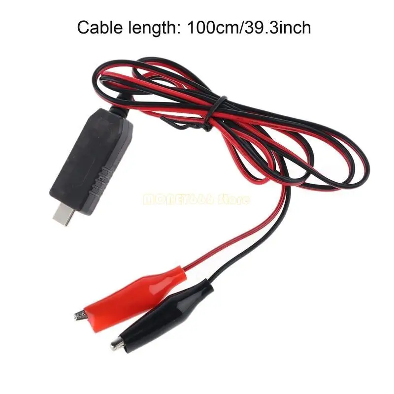 F62C Tipo C Cable alimentación 3V Reemplace 2x 1.5V C D AA AAA Eliminador batería