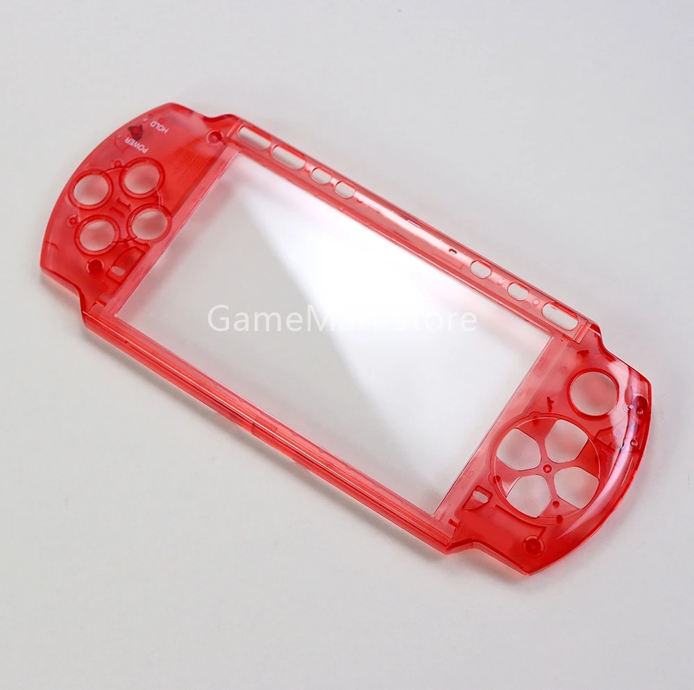 10 шт. для PSP3000, прозрачная верхняя передняя крышка, лицевая панель, чехол, защитная крышка для PSP 3000, замена