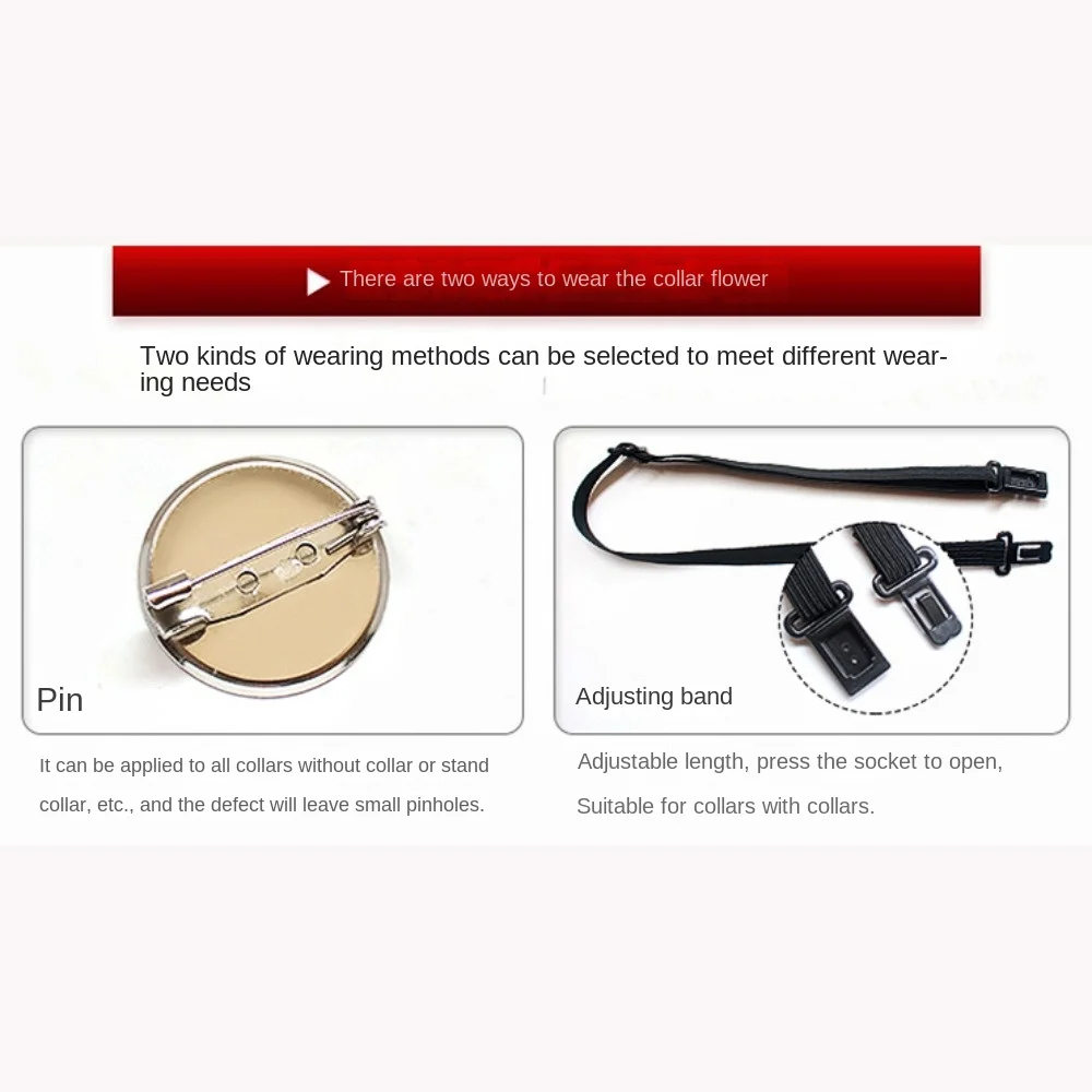 New Solid Color Bow Tie Bow Crystal Rhinestone Bowtie Collar Flower Pre-Tied Elegant Collar Decoration Clothing Accessories