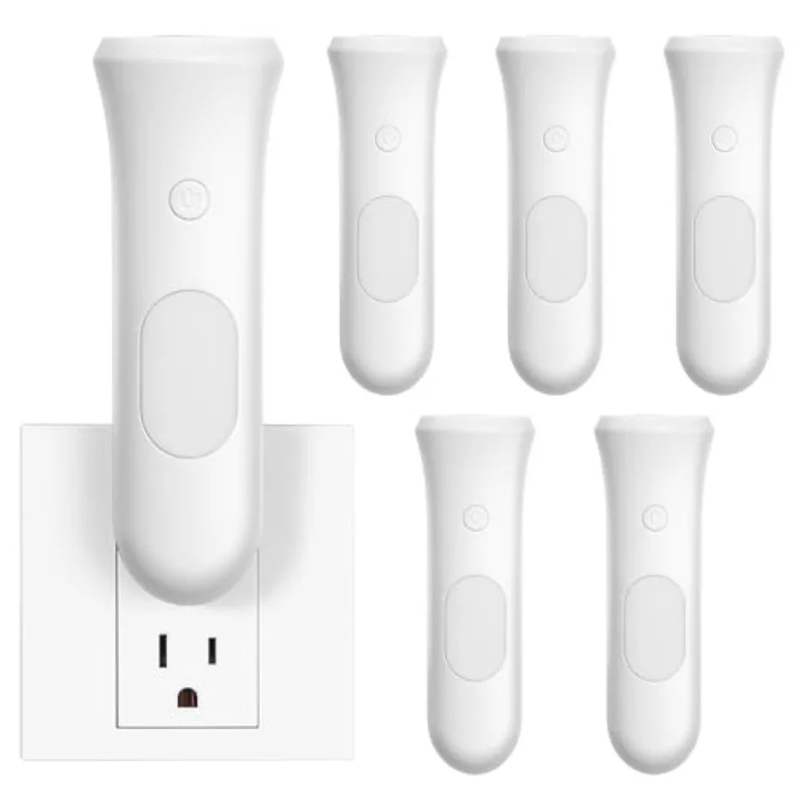 

4 in 1 Emergency Lights for Home Power Failure, Rechargeable LED Flashlight Plug in Wall, Automatic Turn-On Power Outage Night