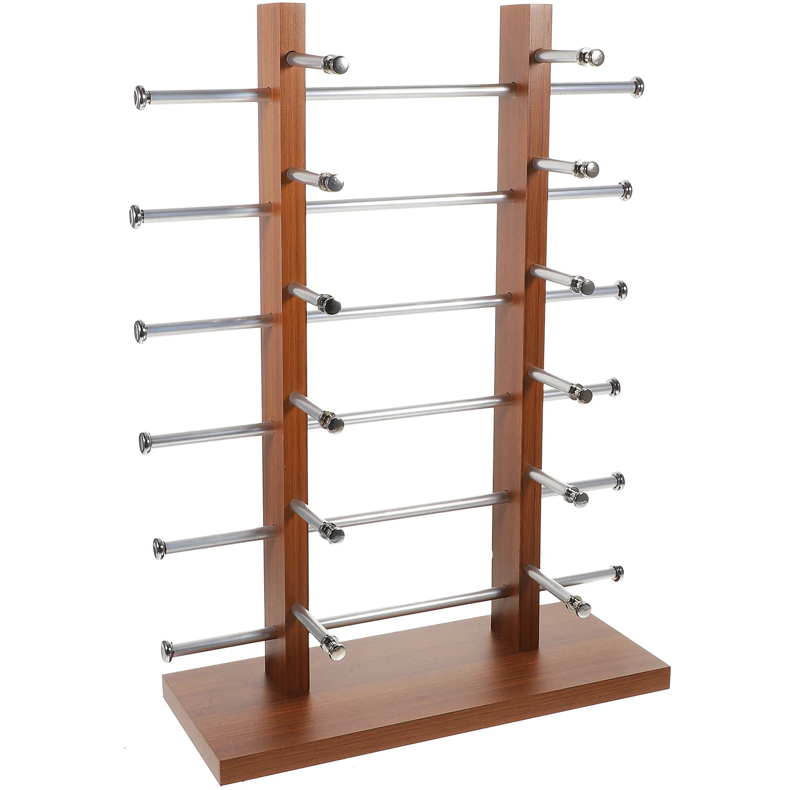 Glasses Display Stand Shelf Wooden Sunglass Organizer Eyeglass Holder Stands Sunglasses