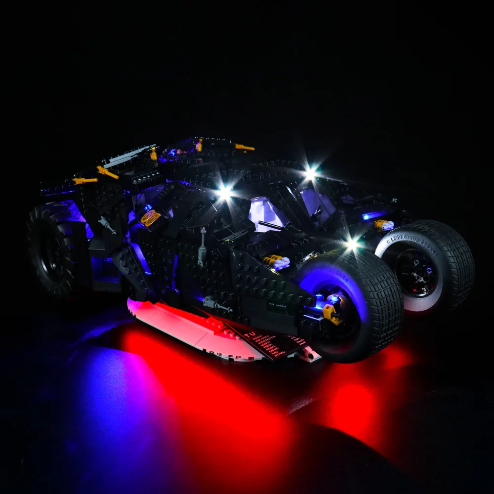 Zestaw oświetlenia LED DIY do LEGO 76240 Batmobile Tumbler (tylko oświetlenie LED, bez modelu klocków)