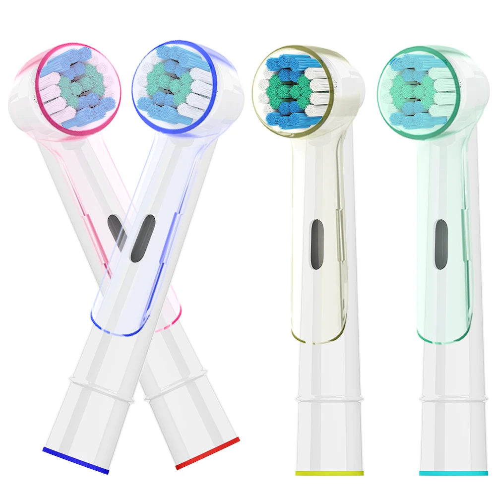 

Сменные насадки для зубных щеток из 4 шт. с насадкой для зубной щетки, набор пылезащитных защитных чехлов, совместимые с электрическими зубными щетками Oral B