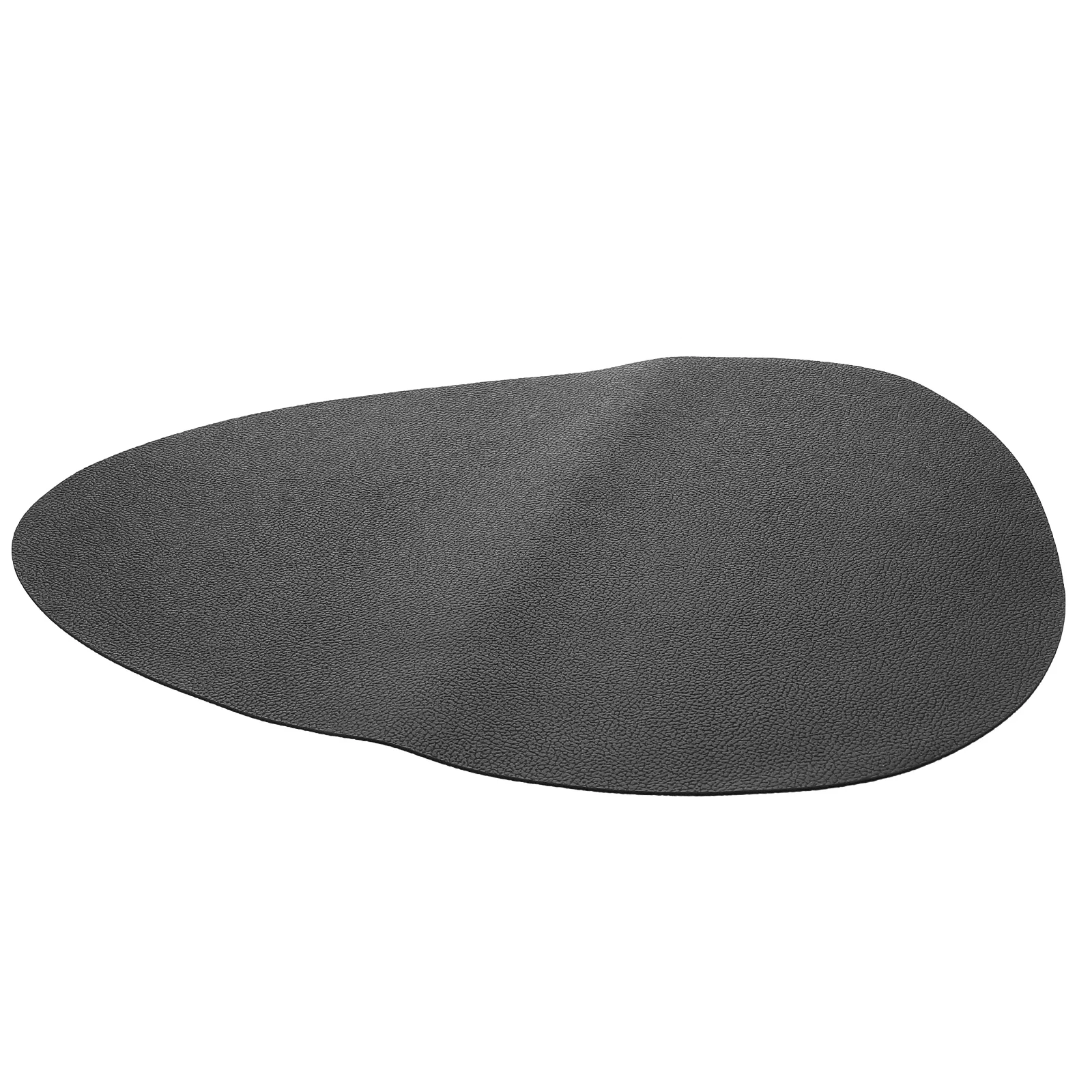 

Pu Oval Insulation Pad Clear Table Protector Heat Resistant Mat Placemat Waterproof Anti Skid Reusable Dining Tableware