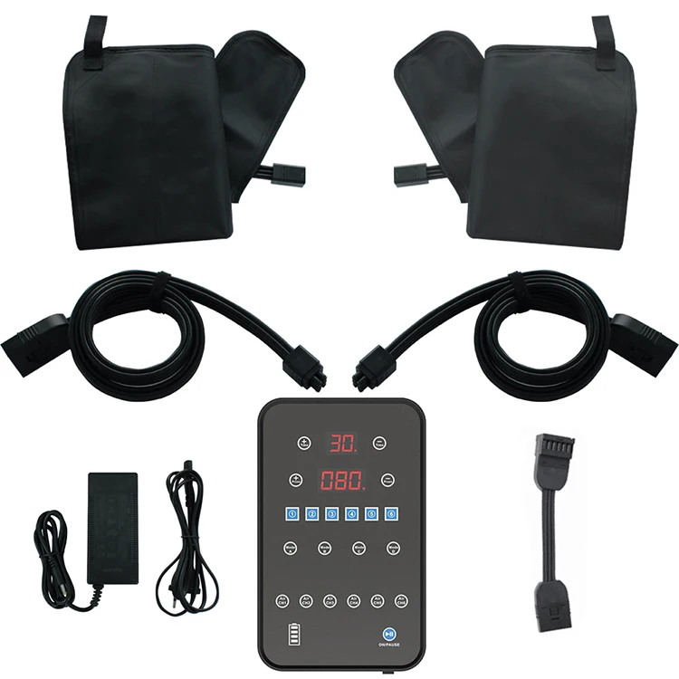 

5000mAh Rechargeable Sequential Compression Leg Massager Air Compression Boots for Blood Circulation Recovery Foot Machine