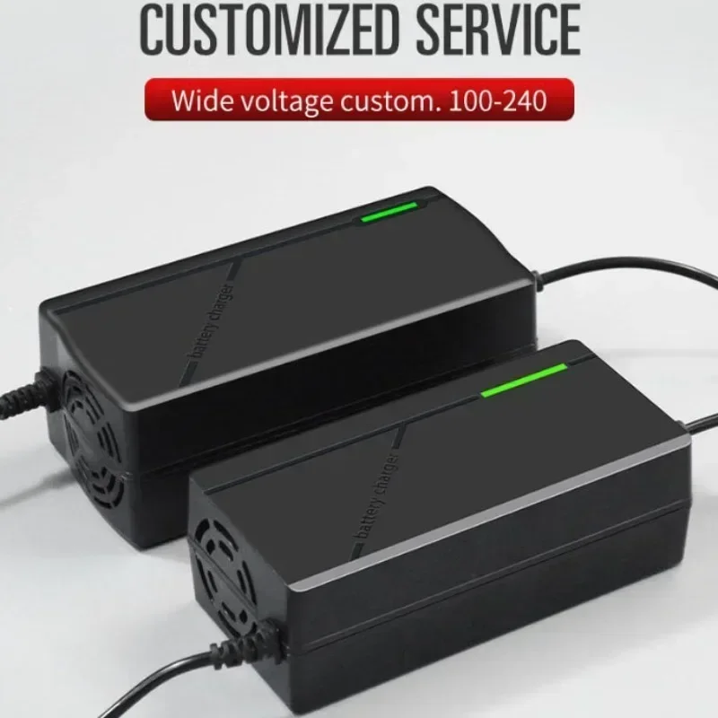 19S LED الذكية 69.4 فولت 8A 10A ليثيوم أيون LiFePO4 شاحن بطارية ل سكوتر E-الدراجة النارية سيارة AC110-220V الاتحاد الأوروبي الاتحاد الأفريقي المملكة المتحدة التوصيل