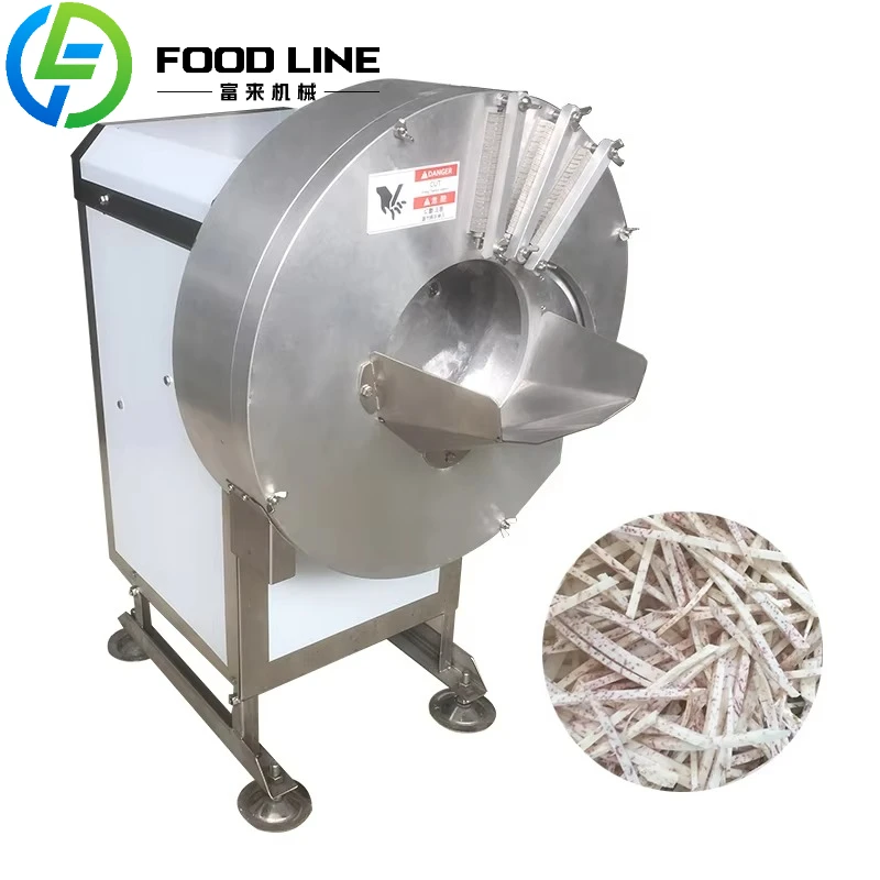 Commercial Stainless Steel Multi Functional Fruit Food Vegetable Chopper Slicer Shredder Potato Carrots Ginger Cutter Machine
