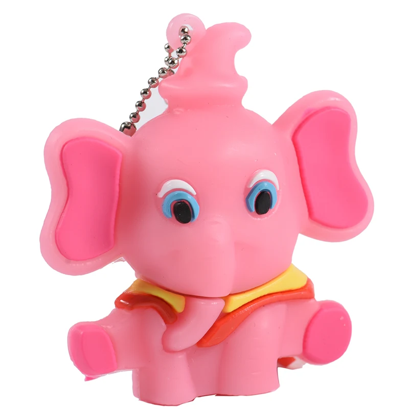 Pink Elephant PVC Cartoon USB flash drive 64GB 128GB high-speed large capacity Pen drive 256GB Mini Pendrive U disk 32GB 16GB 8G