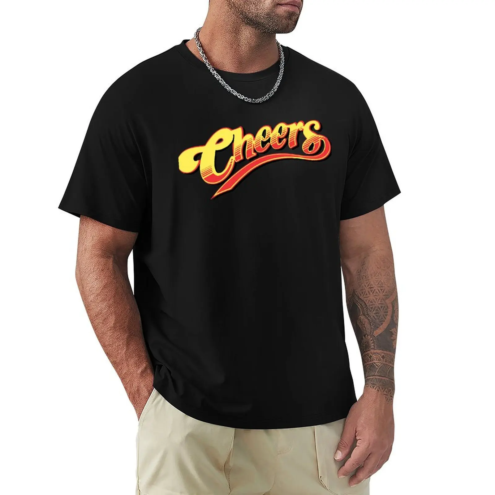 

Cheers For Fan T-Shirt Worker Basic Short Sleeve Tee