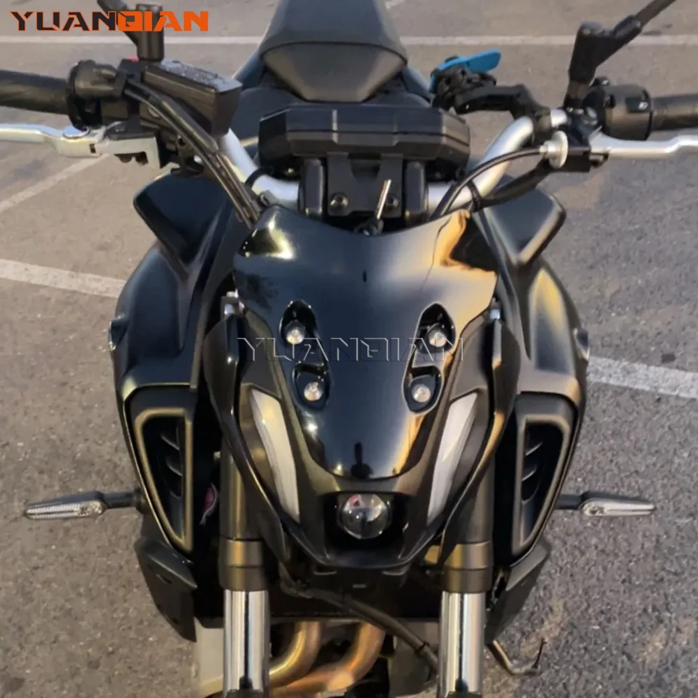 

2024 MT-07 Motorcycle Accessories Windshield Windscreen Windproof Wind Screen Deflector For YAMAHA MT07 MT 07 2021 2022 2023