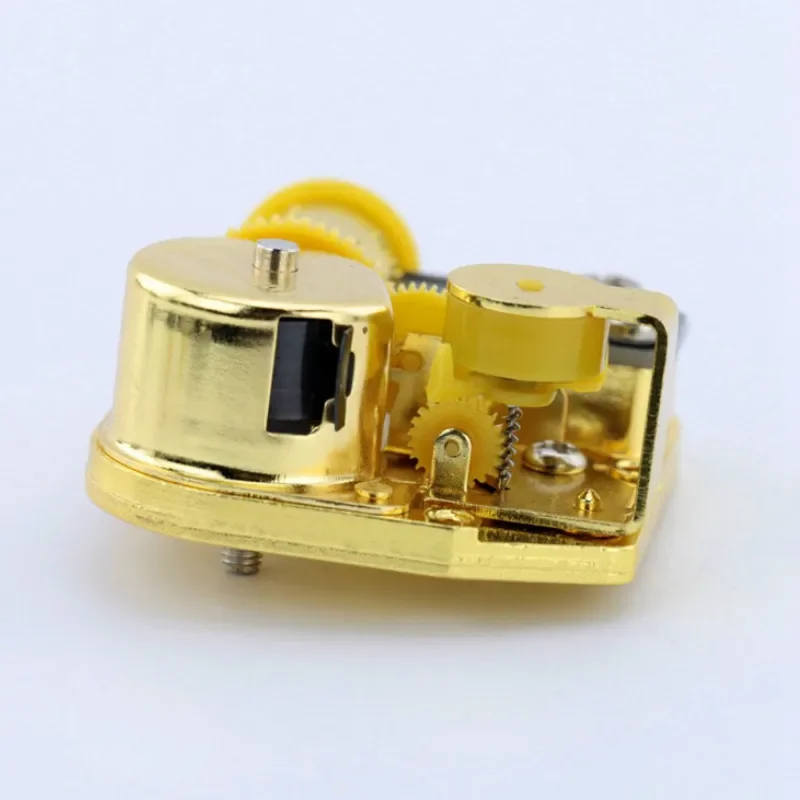 Y Gold-plated Music Box Yunsheng Movement 22 Kinds DIY Musical Box Accessories Birthday Gift mini Desk Home Decor with Screws