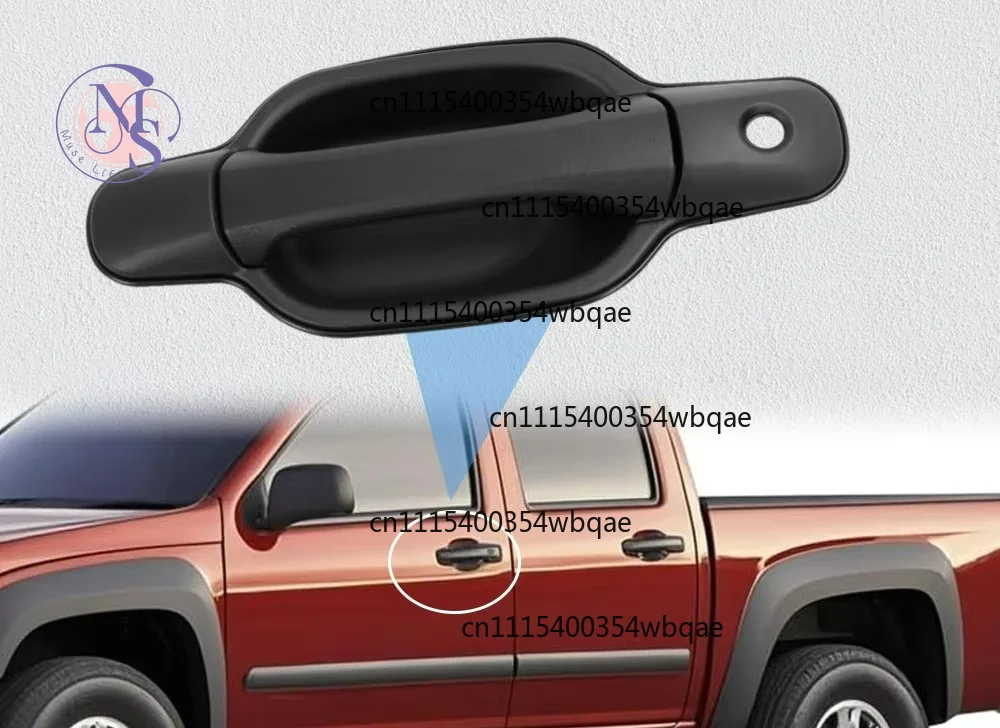 ZOCI- Car Exterior Door Handle With/Without Hole for Chevrolet Colorado GMC Canyon 2004-2012 LHD