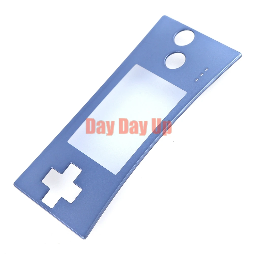 3 Buah Penutup Pelat Depan Pengganti untuk GameBoy Micro untuk Sistem GBM Rumah Cangkang Casing Depan