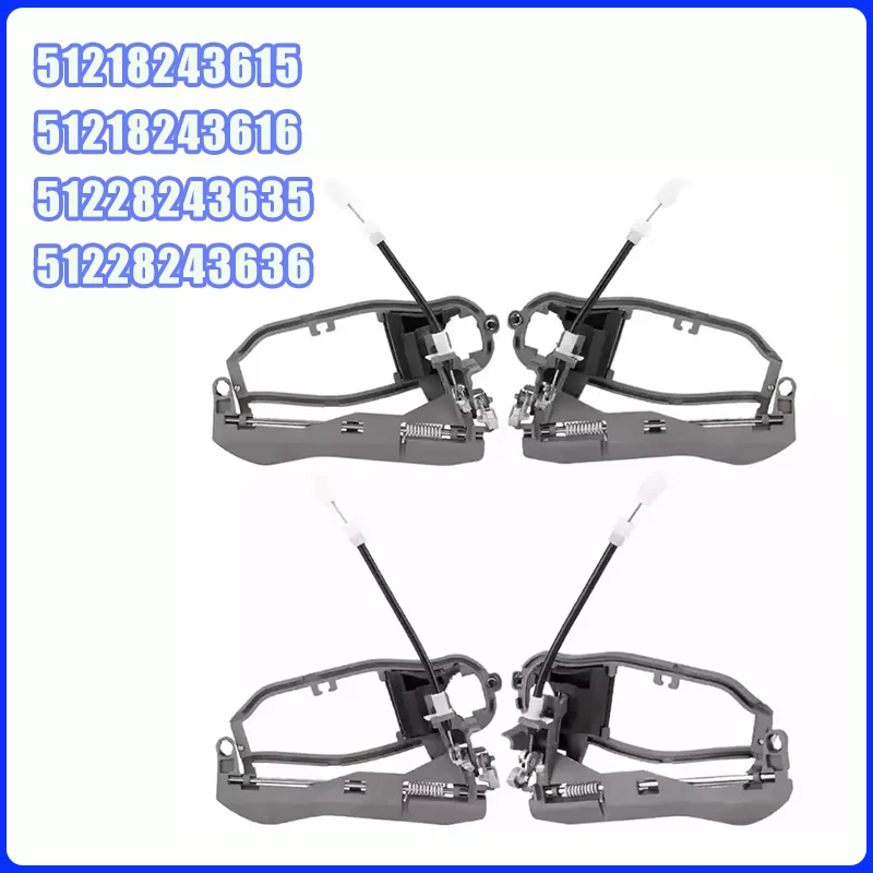 

Для BMW X5 Off-Road E53 автомобильная ручка передней и задней двери, внутренняя и наружная 51218243615 51218243616 51228243635 51228243636