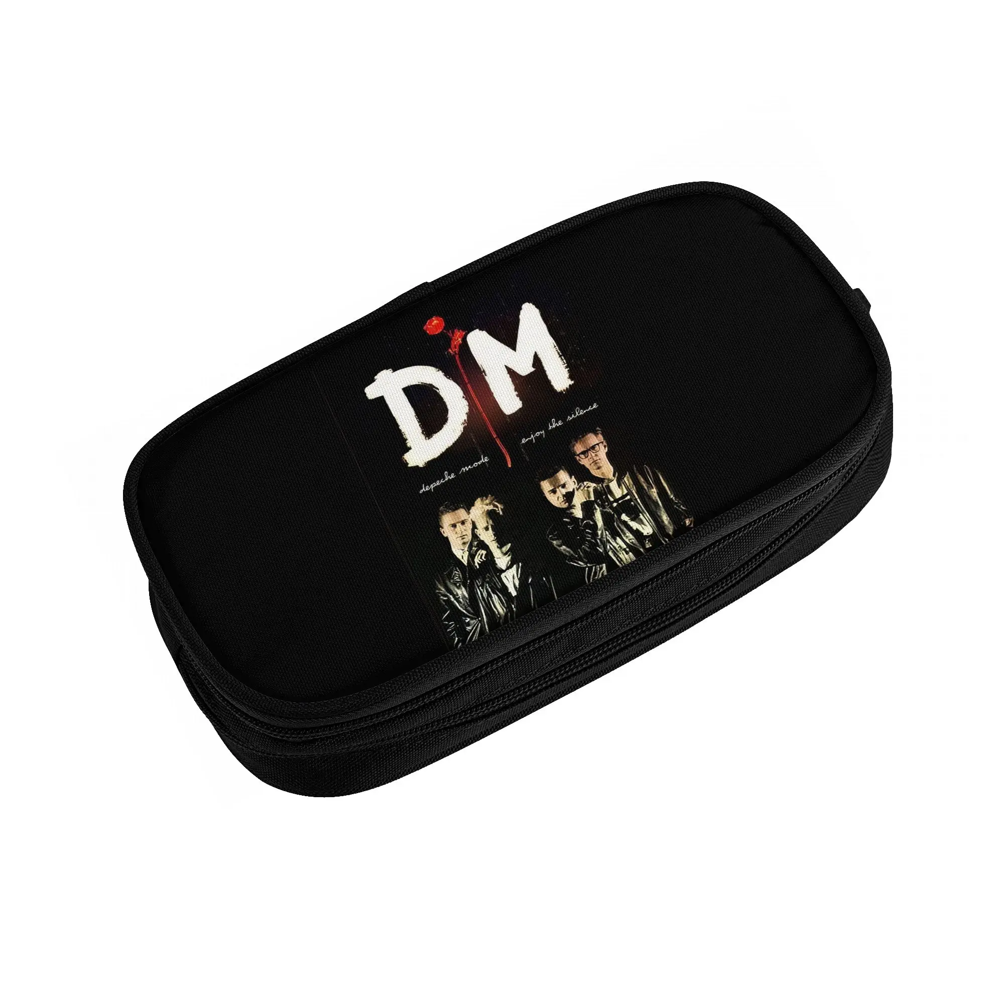 Electronic Rock D-Depeche Cool M-Mode Cute Pencil Cases Girl Boy Large Capacity  Pencil Pouch School Supplies