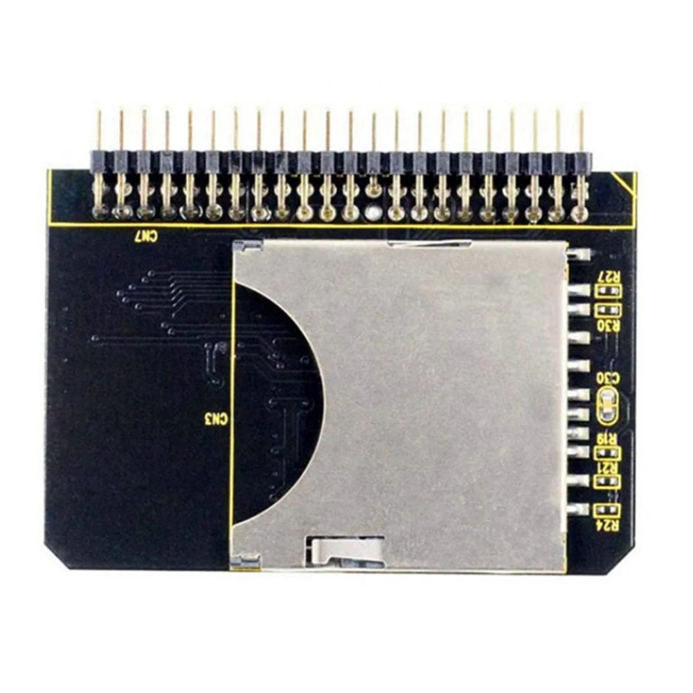 Kartu SD Ke IDE 2.5 Inci 44-pin Adaptor Kartu Transfer Kartu Memori SSD Papan Ekspansi SSD untuk Laptop PC