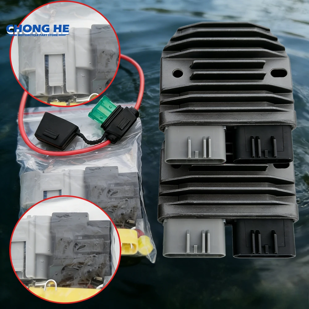 

1/2pc For YAMAHA XTZ Tenere 1200 13-2017 1D7-81960-01 XV 1700 03-09 Motorcycle Performance Ignition Rectifier Voltage Regulators