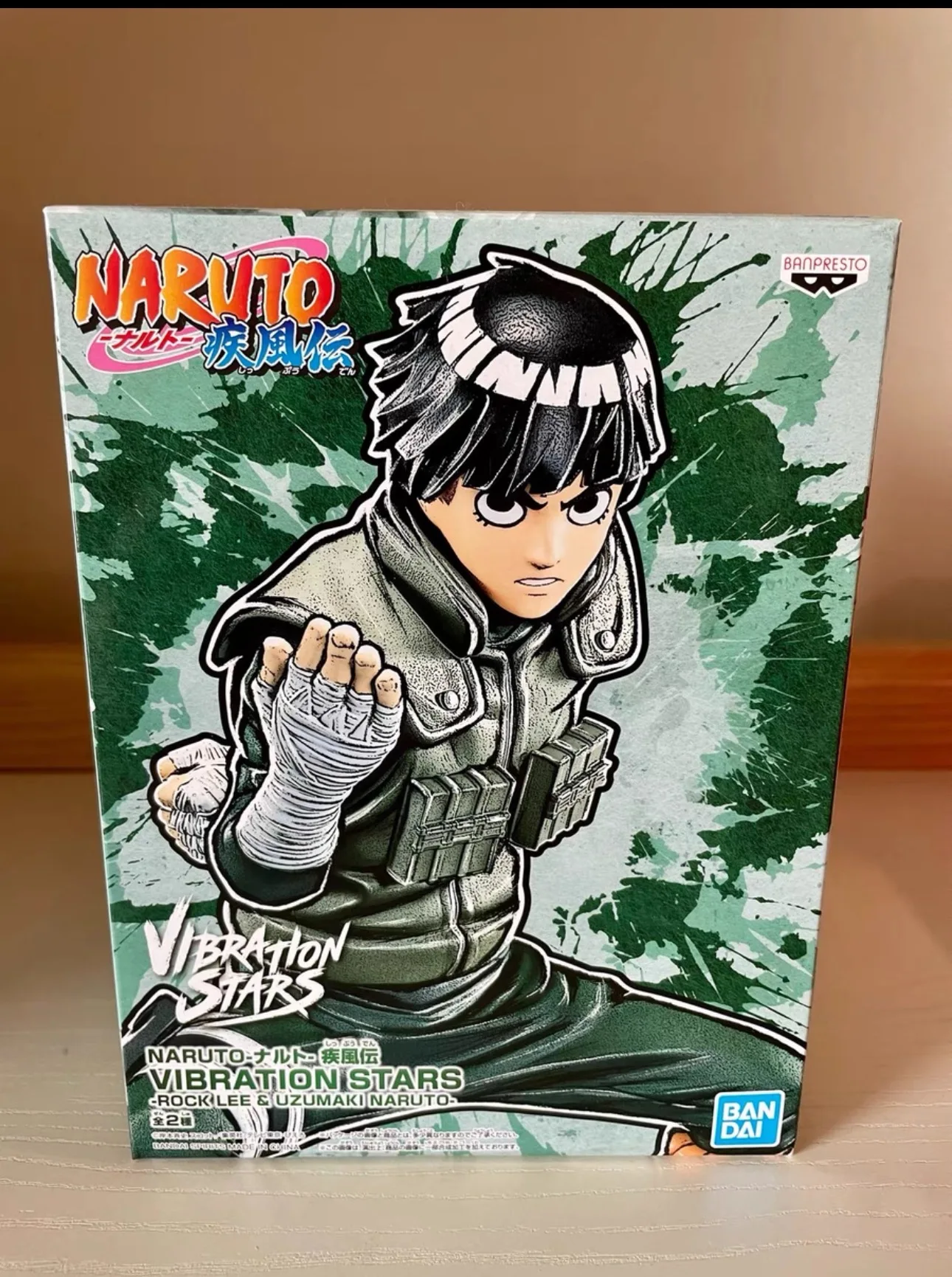 

Оригинальная коллекционная фигурка Наруто Рок Ли от BANDAI Banpresto, 15 см, из ПВХ, аниме-фигурка, игрушка