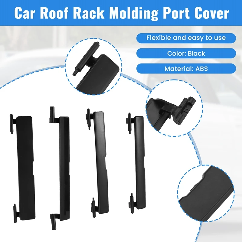 Car Roof Rack Molding Port Cover 2046983530 For Mercedes-Benz W204 W222 W246 W292 W212 Roof Rack Protection Cover