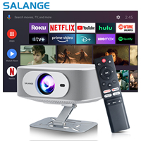 Salange P92 Max Projector 4K Android 13 WhaleOS Native 1080P 400ANSI Dual Wifi6 BT5.2 1920*1080P Cinema Video 2025 New Arrivals