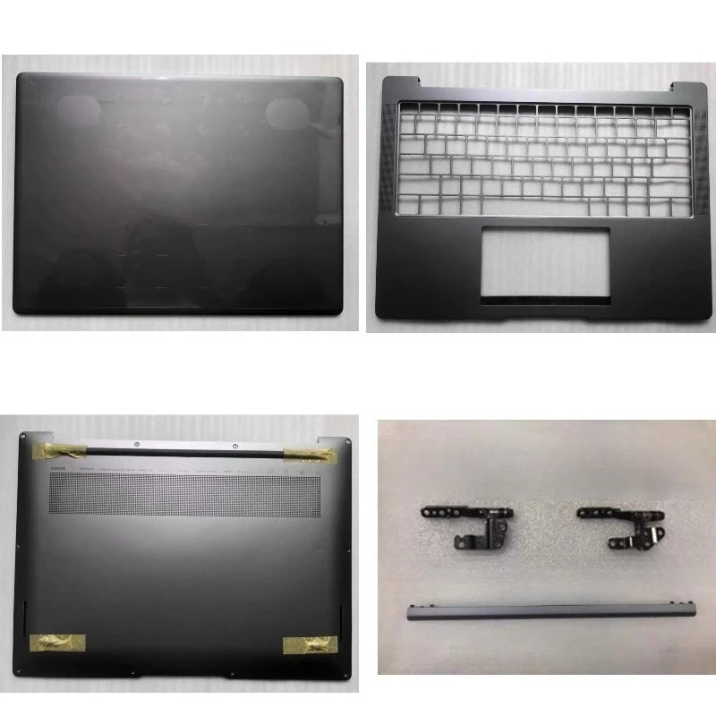 Novas caixas para honor magicbook v14 HGF-W76 HGE-W56-WX6 2022 tampa traseira capa traseira topcase palmrest dobradiça capa botão escudo