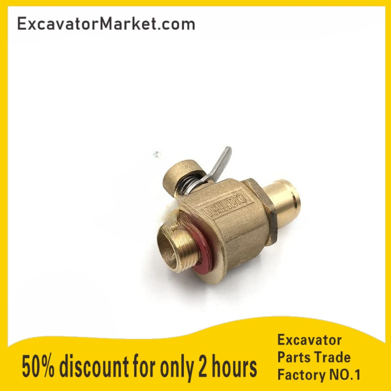 Excavator Hitachi ex120/200-2-3-3-5-6 Zax70 Oil Pan Drain Valve Oil Drain Switch Excavator