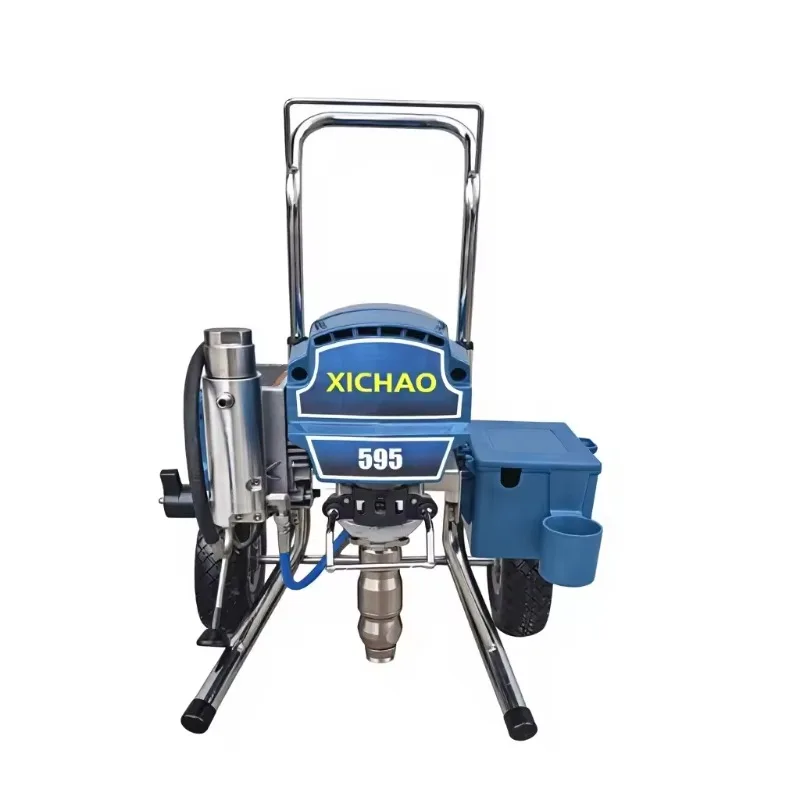High Voltage Electric Airless Spray Machine Gun Brushless Motor And High Power Pump Professional Latex Paint Sprayer