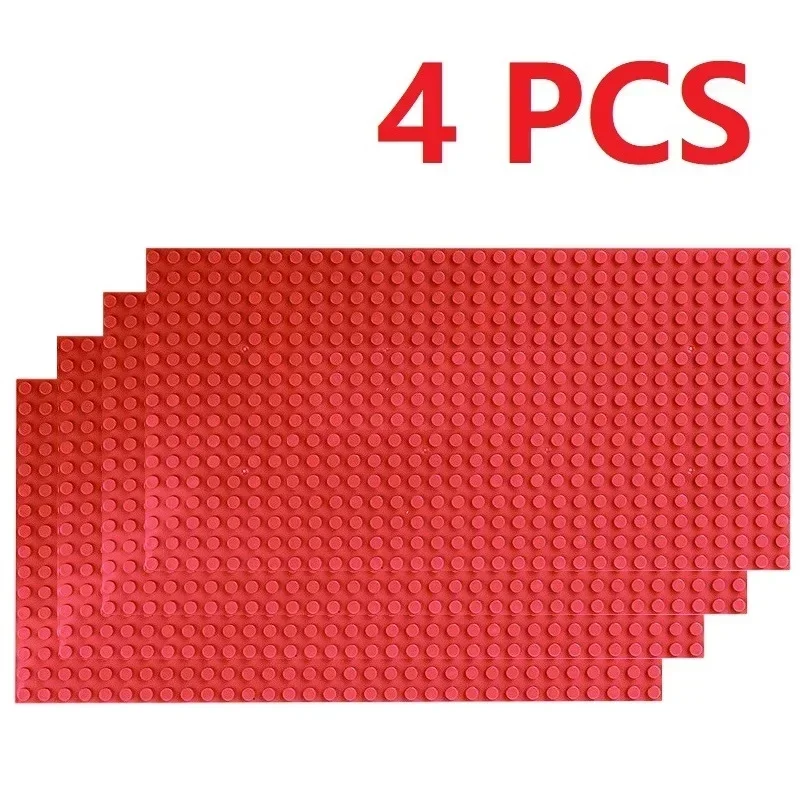4 Stücke Blöcke Grundplatten 32x32 16x32 Klassische Grundplatten Bausteine DIY Kunststoff Montage Kompatibel Alle Marken Stadt Spielzeug