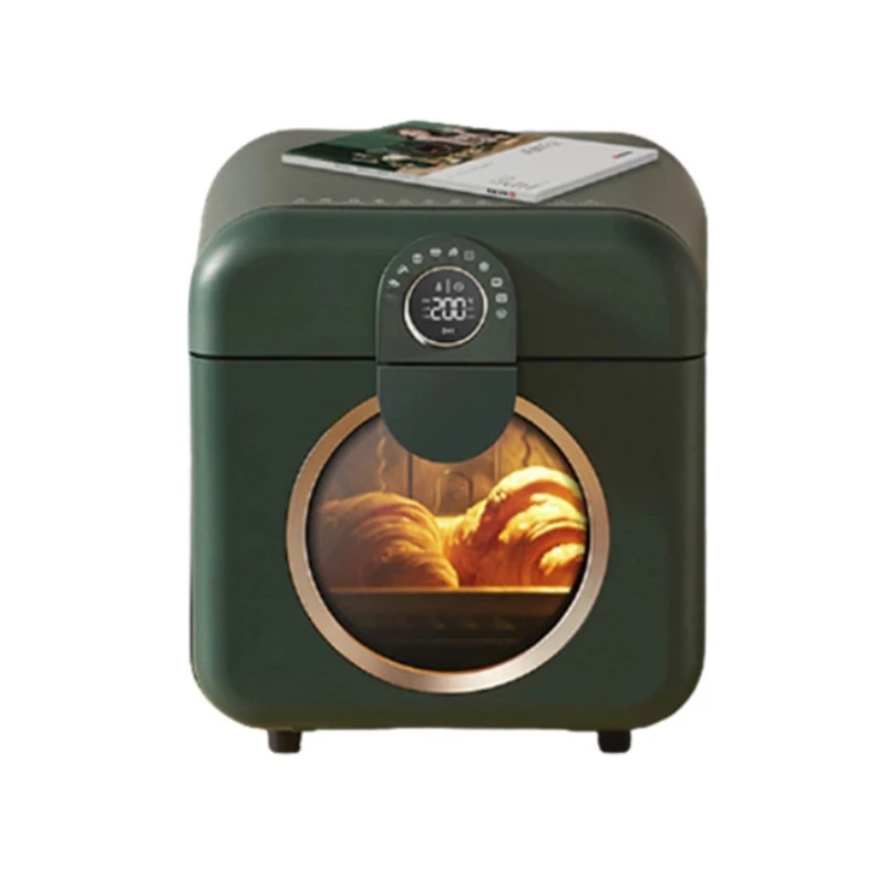 Food light machine oven, new household small baking multi-functional baking cake 12L air frying oven