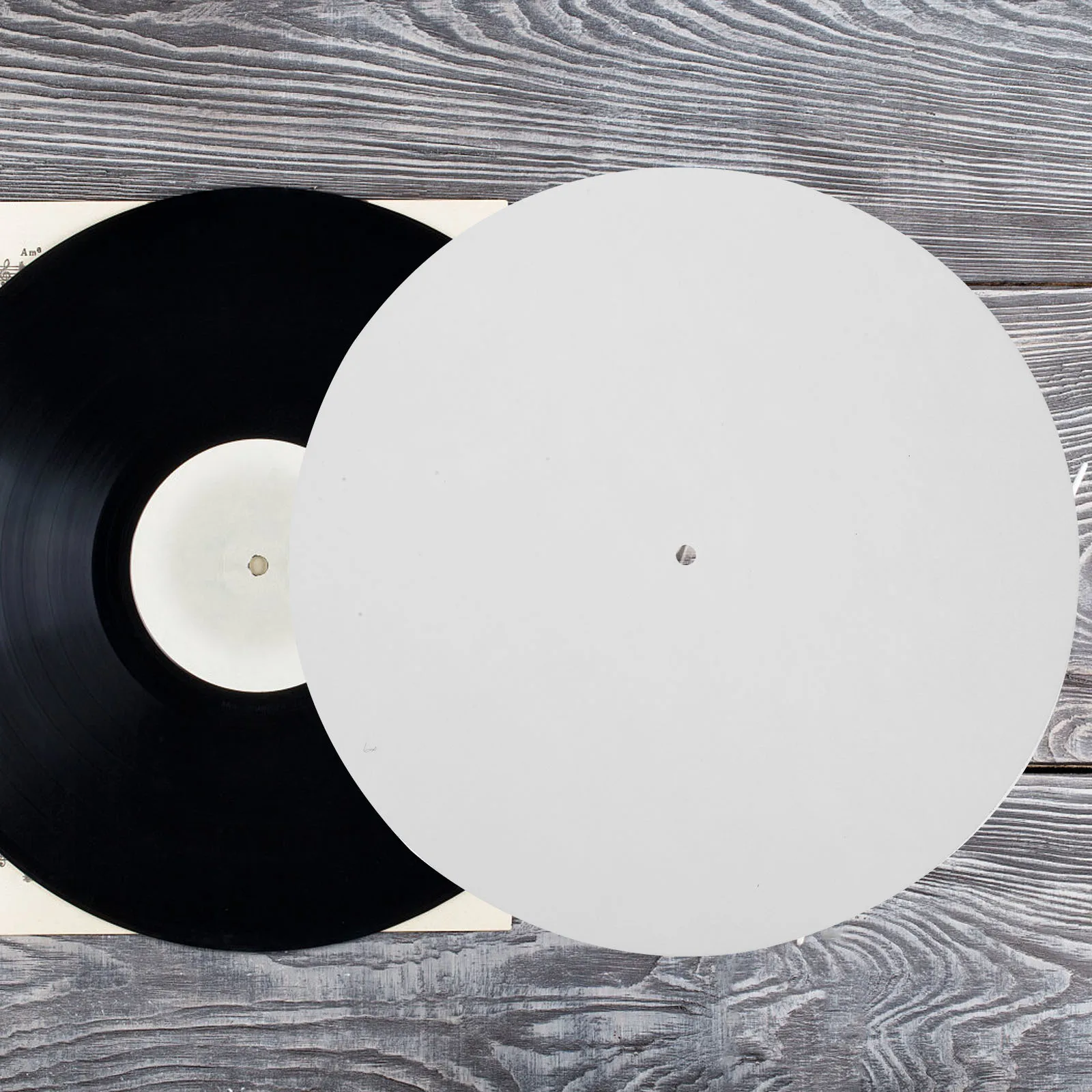 2 Pezzi Tappetini in Feltro per Giradischi di Alta Qualità per Dischi in Vinile Migliorano la Chiarezza del Suono Riducono il Rumore di Sfondo Non Danneggiano