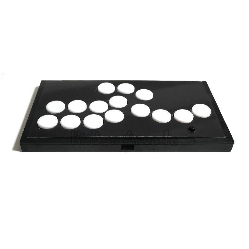 Hitbox 15 kunci, pengendali Video Game Arcade, Xinput/Dinput Mini Hitbox untuk PC/PS3/NS/PS4