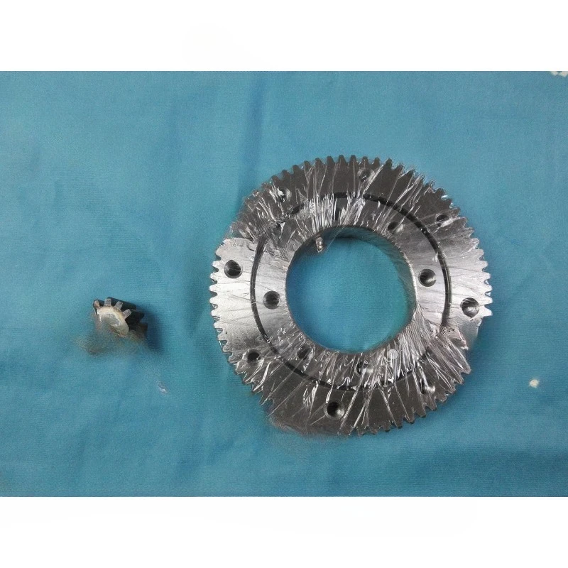 65*144MM slewing bearing rolling-element bearing 2Modulus M8 Hole 70 Teeth Height 22MM Set
