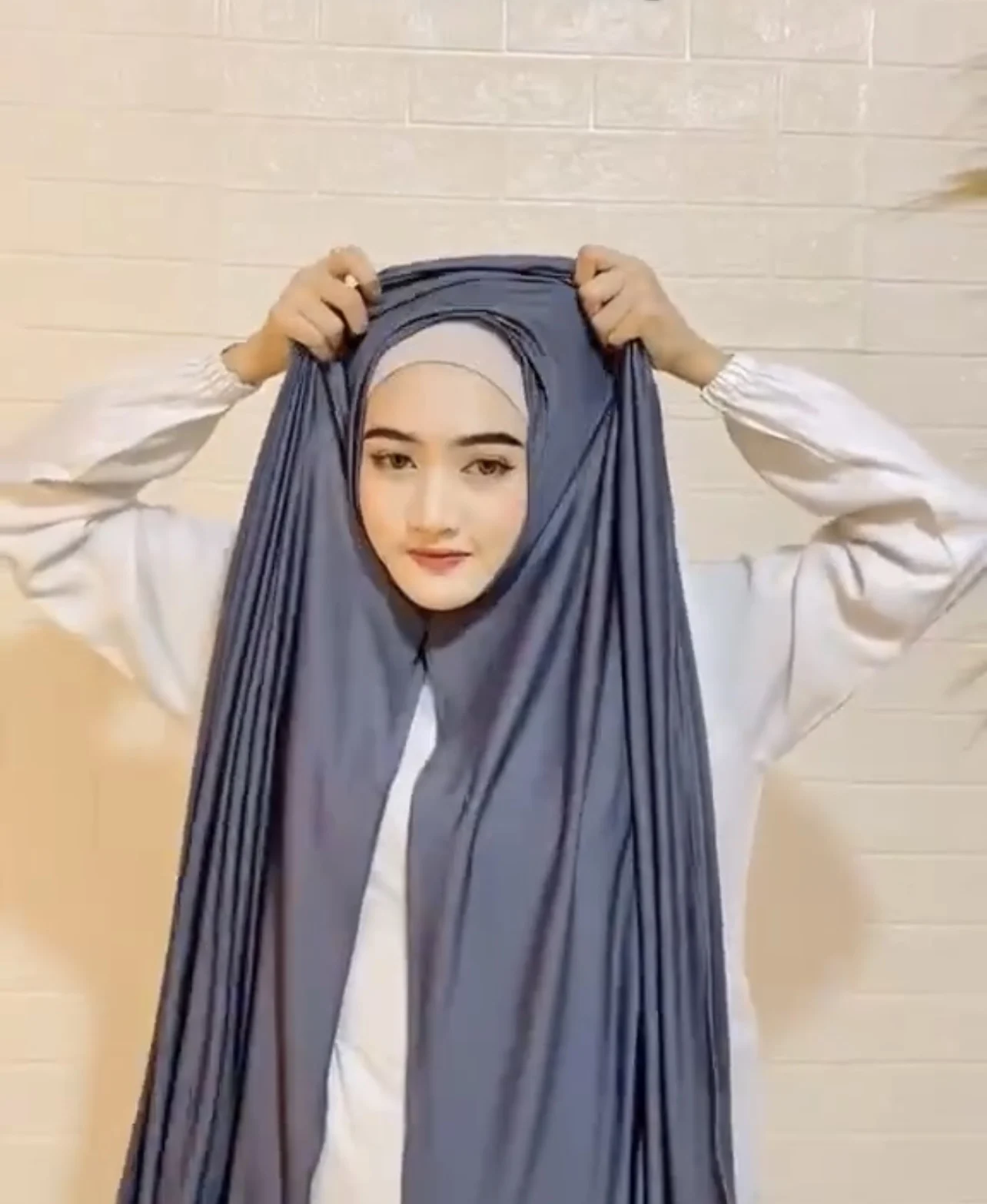 Jersey Premium Hijab instantáneo, bufanda de Jersey elástica de buen punto, envolturas de Malasia, turbante musulmán liso, diadema, chales