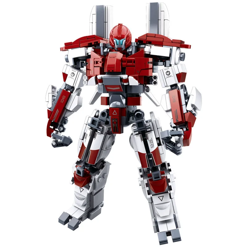 New City War Super Armor Robot Building Blocks Military Mecha Warrior Movie Figures Weapon Bricks Boys Toy For Children Gift Set