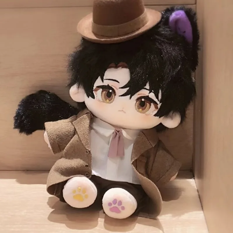 

20CM Lord Of The Mysteries Klein Moretti 20cm Cute Cotton Plush Doll Anime Peripheral Collectible Gift For Anime Fans Friends